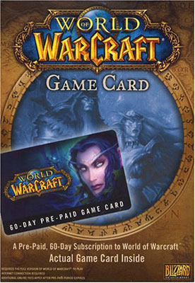 Карта оплаты World of Warcraft (60 дней)