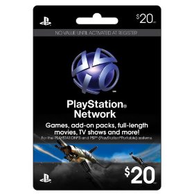 Карта оплаты PlayStation Network 20$
