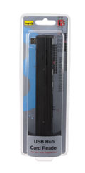 Расширитель USB на 4 входа+Card Reader для PS3 Slim