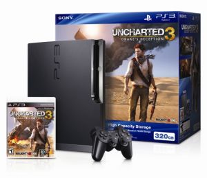 Sony PlayStation 3 Slim (320GB) + Uncharted 3