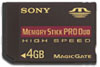 Sony Memory Stick Pro Duo 4 GB HIGH SPEED