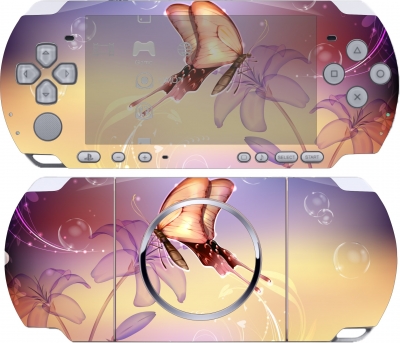 Винил для PSP Бабочка
