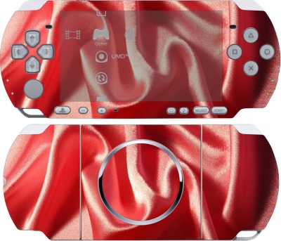 Винил для PSP Красный шелк