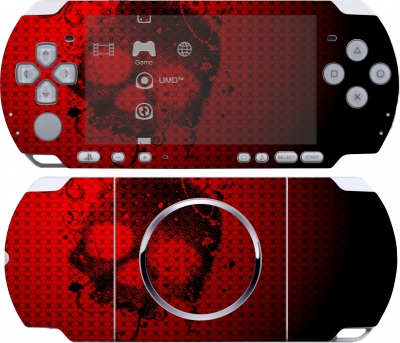 Винил для PSP Череп